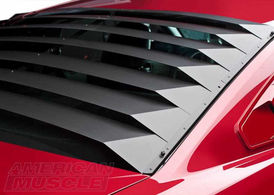 20052014 Mustang Window Louvers Classic Muscle Car Styling