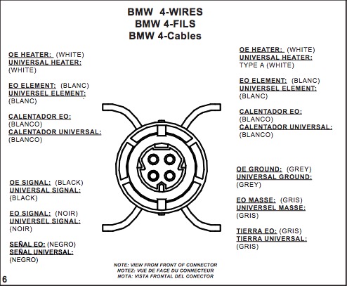 How to Install NTK Performance Oxygen Sensor - Front on ... bmw oxygen sensor wire diagram 