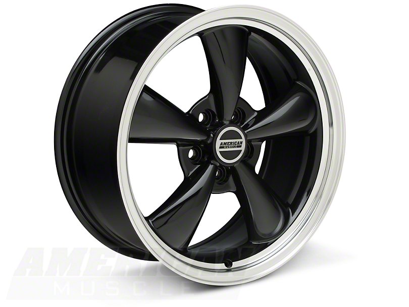 Black Bullitt Mustang Wheel 18x8