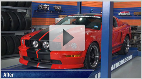 AmericanMuscle Bolt-On Build-Ups 05-09 GT Appearance Mods