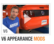 AmericanMuscle 05-09 V6 Bolt-on Build-Ups Appearance Mods