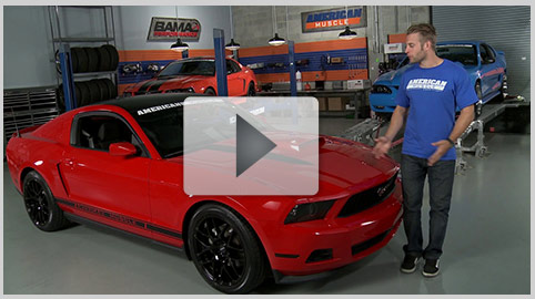 AmericanMuscle Bolt-On Build-Ups 05-09 V6 Appearance Mods