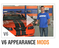 AmericanMuscle 99-04 V6 Bolt-on Build-Ups Appearance Mods