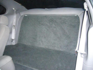 Mustang Rear Seat Delete