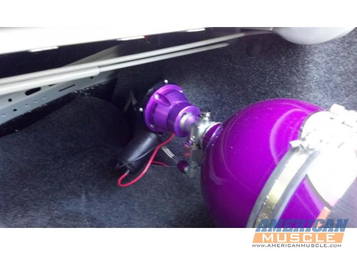 Nitrous Bottle With Opener Installed