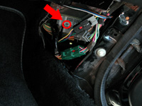 Exact Location of Mustang Computer Code