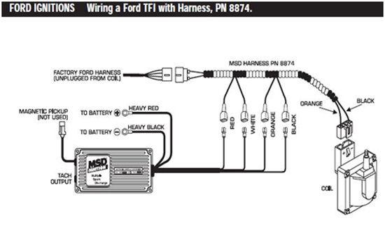 54 Msd Ignition 6al 6420 - Wiring Diagram Harness