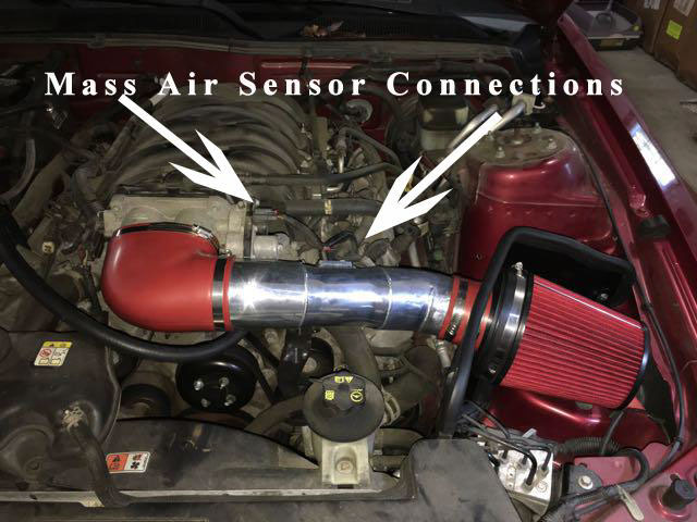 How to Install Cold Air Intake - Red on an 05-09 Mustang | AmericanMuscle