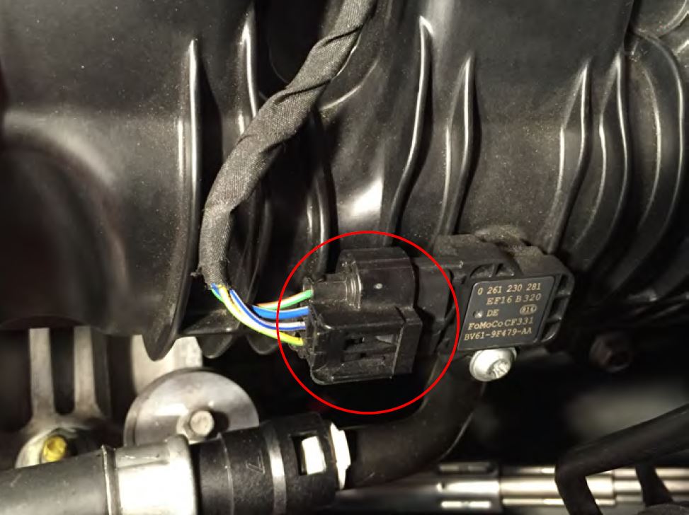 How to Install a C&L Intake Manifold Spacer on Your 2015 ... wiring harness retainer clip 