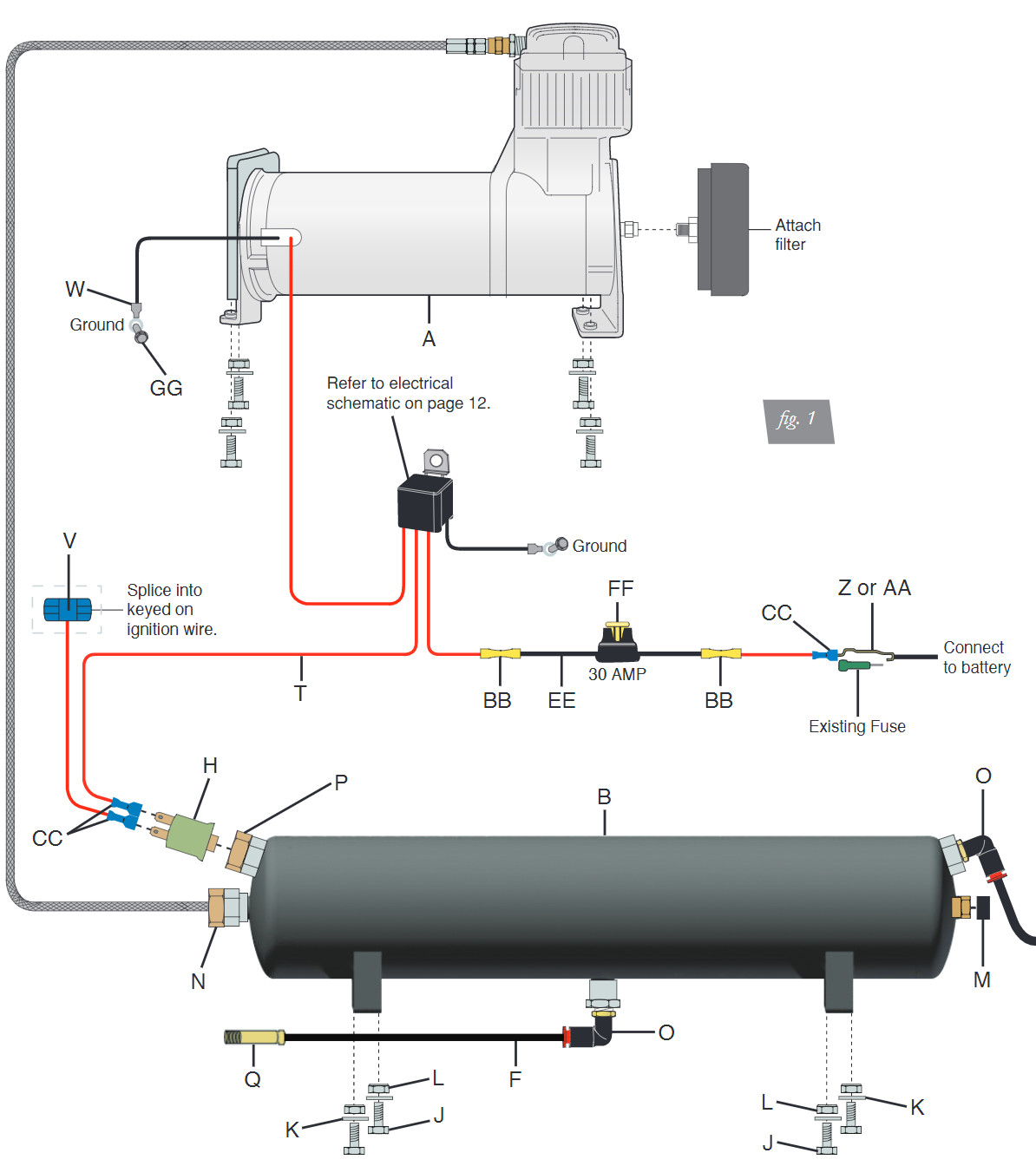 How to Install Air Lift 4Way Manual Air Management System on your F150 AmericanTrucks