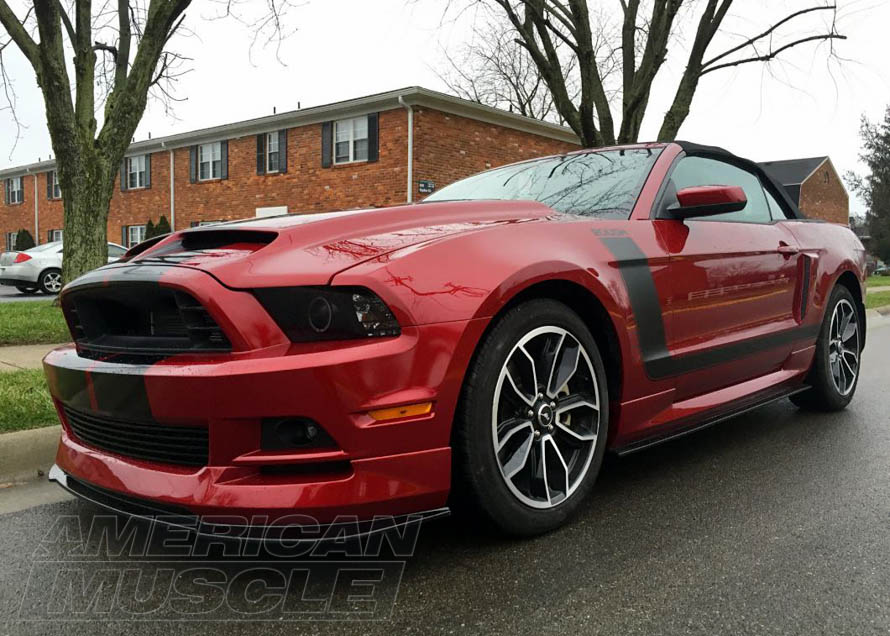 5-Piece Body Kit on a 2013-2014 Mustang