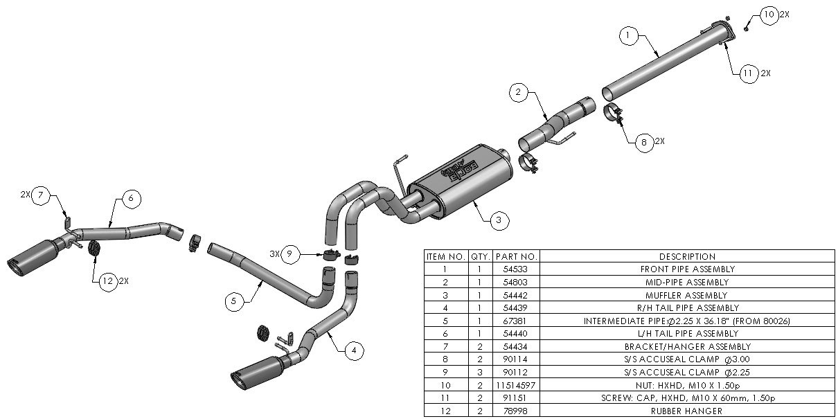 How to Install Borla ATAK CatBack Exhaust Split Rear Exit on your F