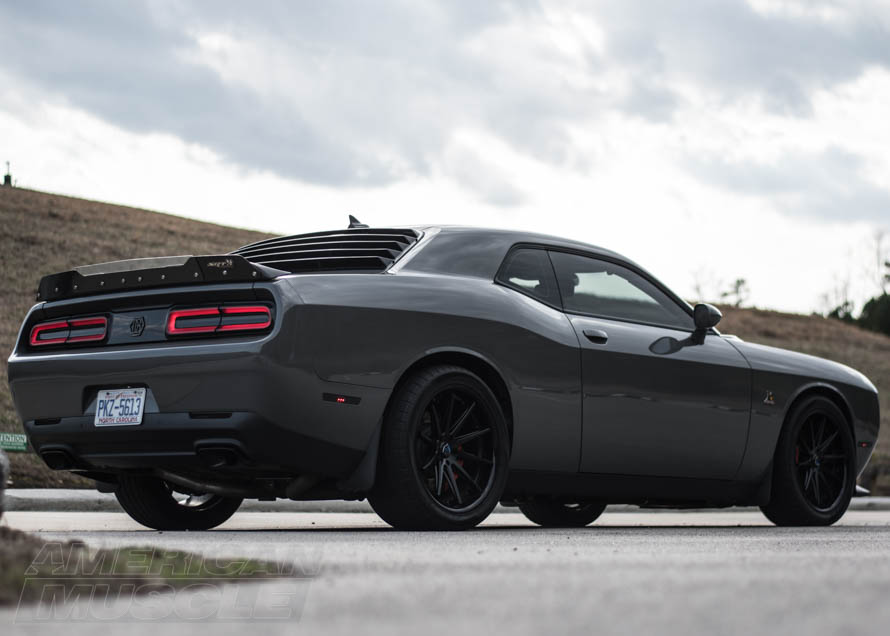 Challenger Rear Wings & Classic Muscle Car Styling