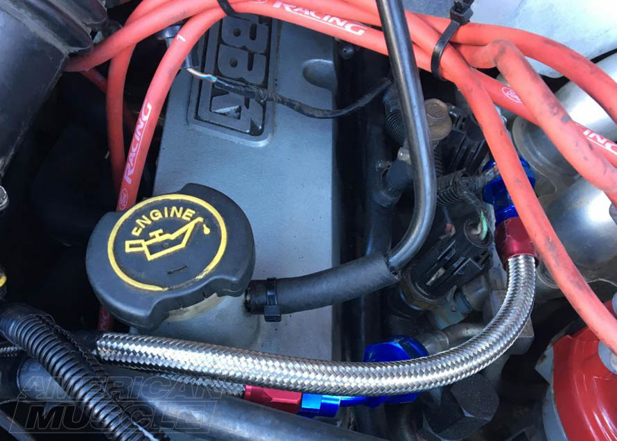 Stainless Steel Fuel Lines on a Foxbody Mustang