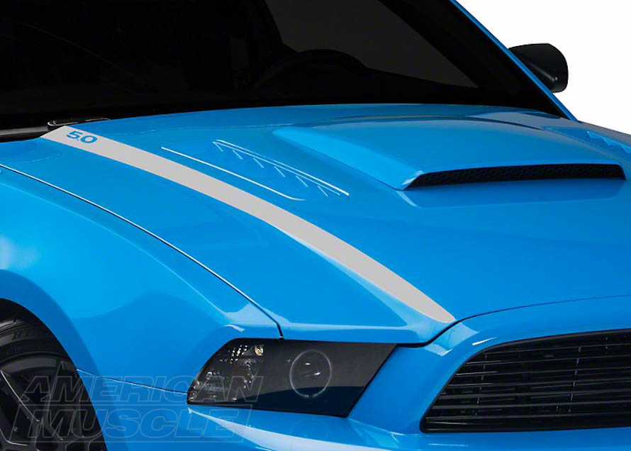 2013-2014 GT and Boss Mustang Hood Accent Decal