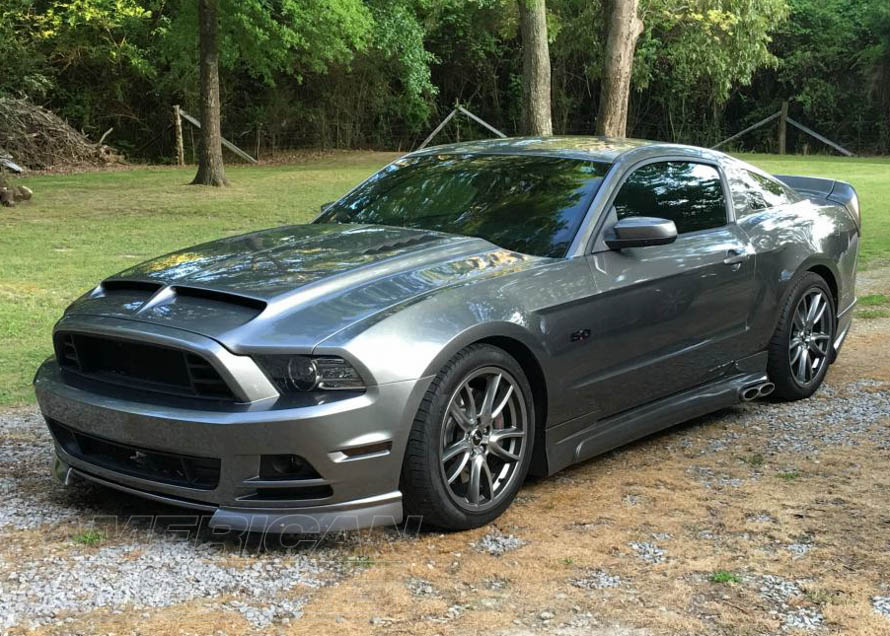 2013-2014 Mustang with a Ram Air Hood