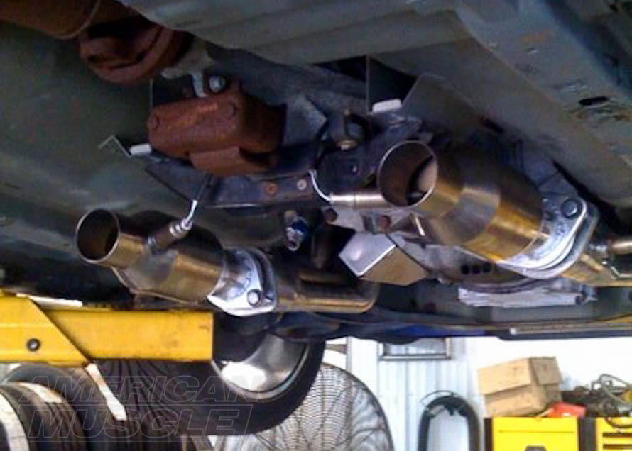 1986-2010 Mustang with Pypes High-Flow Catalytic Convertors