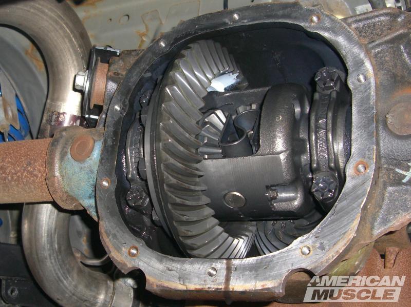 3.73 Ratio Ring and Pinion Installed in a 2010-2014 Mustang Differential