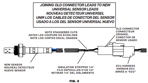 How to Install NTK Performance Oxygen Sensor - Front on your F-150 ...