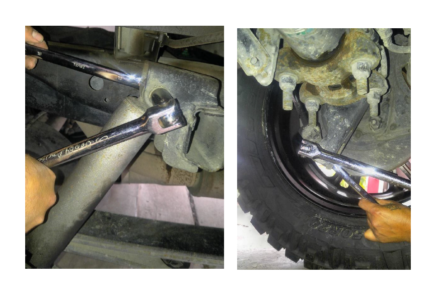 How to Install Rough Country Performance 2.2 Rear Shock for 46 in