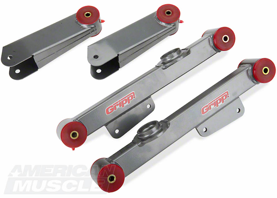 BBK Fixed Rear Lower and Upper Control Arm Set for Foxbody Mustangs