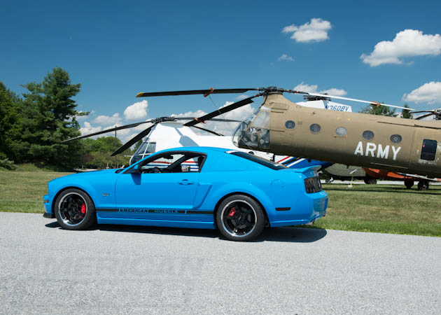 Army Chinook with S197 Mustang GT