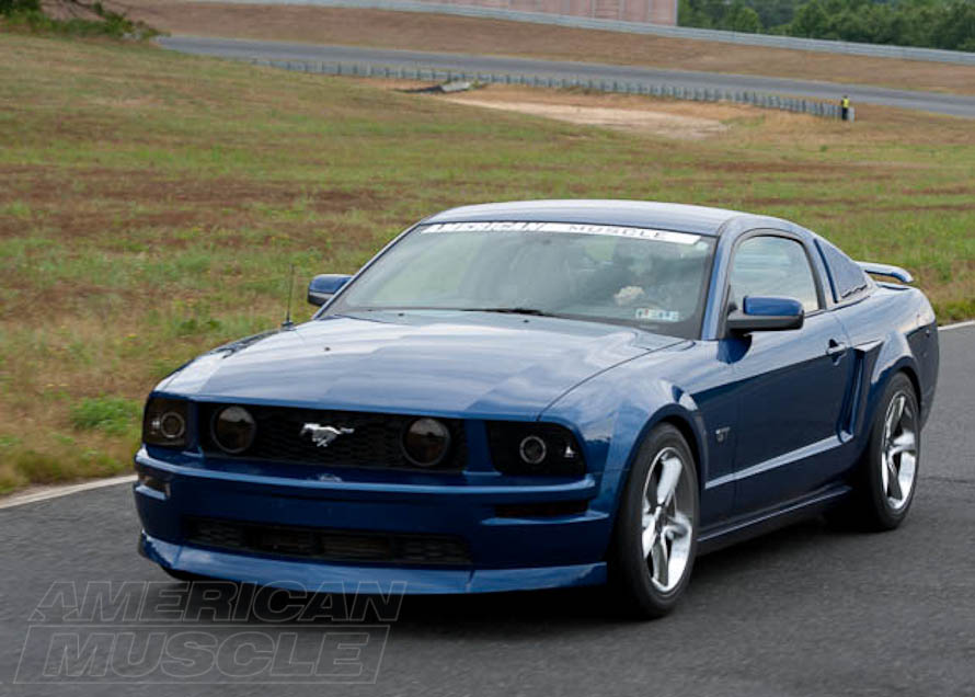 2006 GT Mustang at the Track