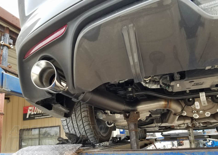 2015-2017 EcoBoost Mustang with a Cat-Back Exhaust System