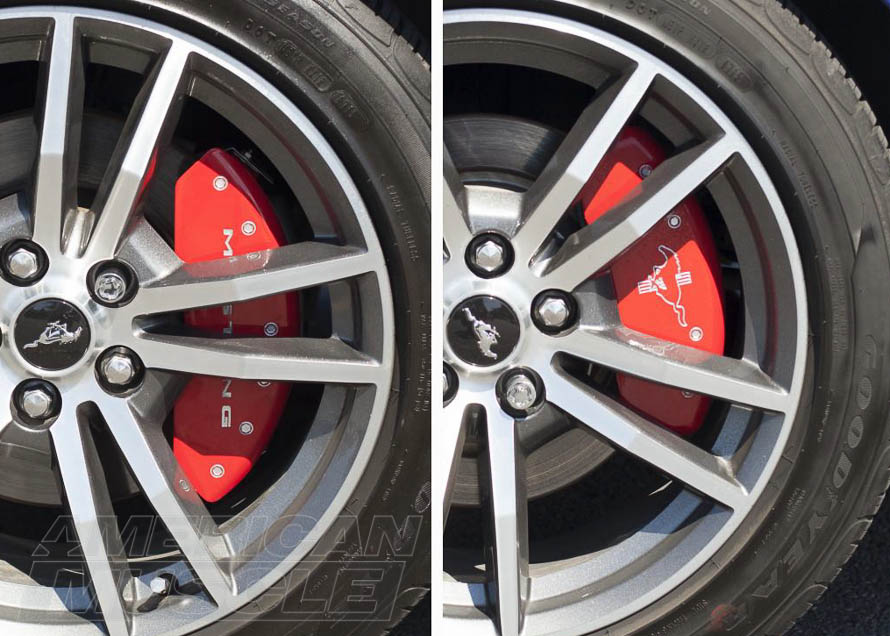 2015-2017 Mustang with Caliper Covers