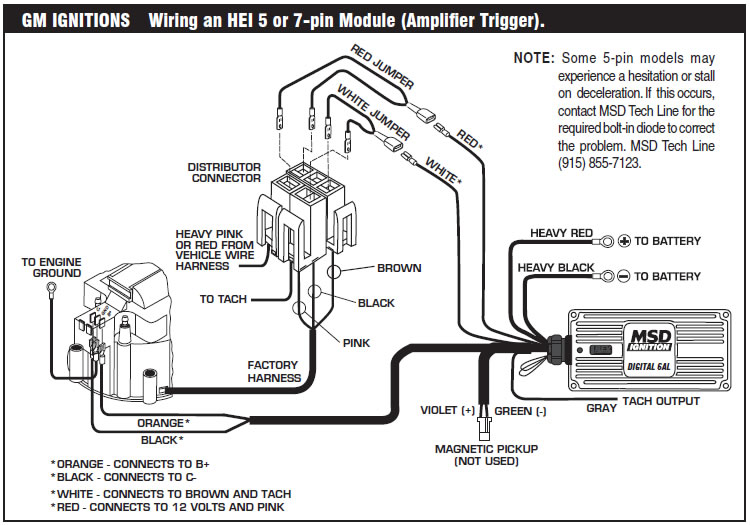 Msd Ignition 6a 6200 Wiring Diagram - Wiring Diagram and Schematic