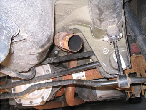 Stock Mustang Axleback Removed