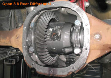 Change rear end gears ford 8.8 #6