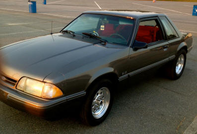 Foxbody Mustang Parked