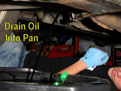 How To Change Mustang Oil Step 4