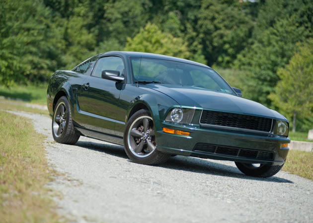 2005-2009 Bullitt Mustang on a Gravely Road