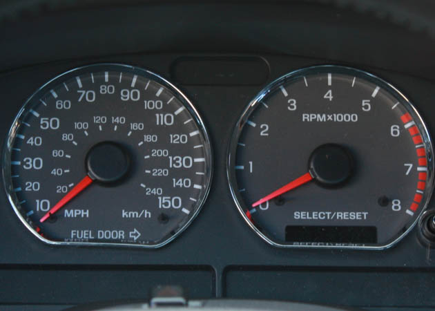 Mustang Speedometer and Tachometer