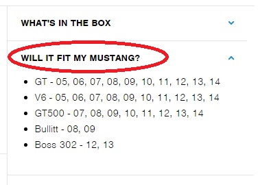 Mustang Rear End Width Chart